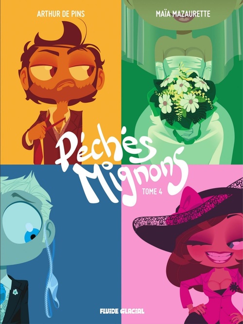 Couverture ebook de Péchés Mignons - Tome 4, de Maïa Mazaurette, Arthur de Pins