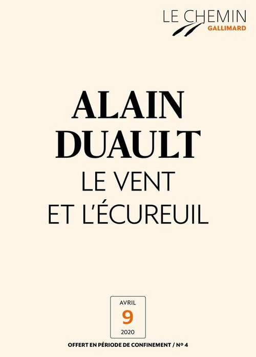 Couverture ebook de Le Chemin (N°4) - Le Vent et l'écureuil, de Alain Duault