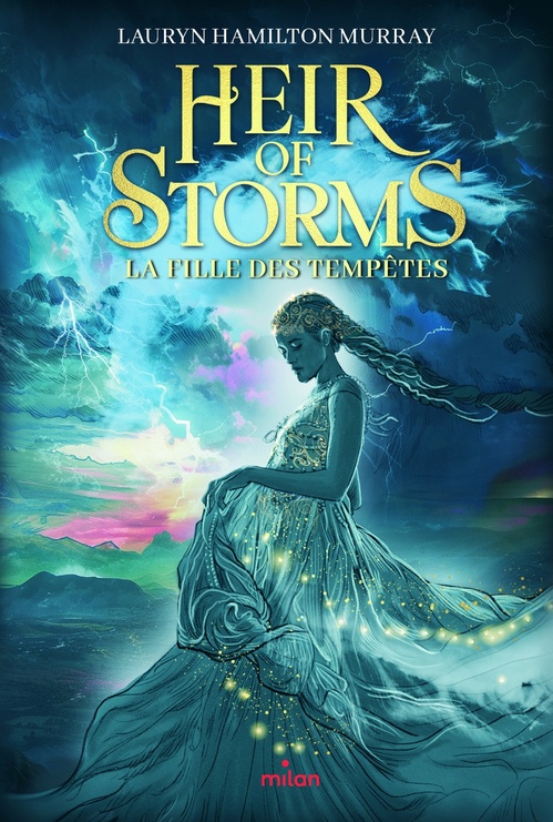 ebook cover of Heir of storms, Tome 01, by Lauryn Hamilton Murray