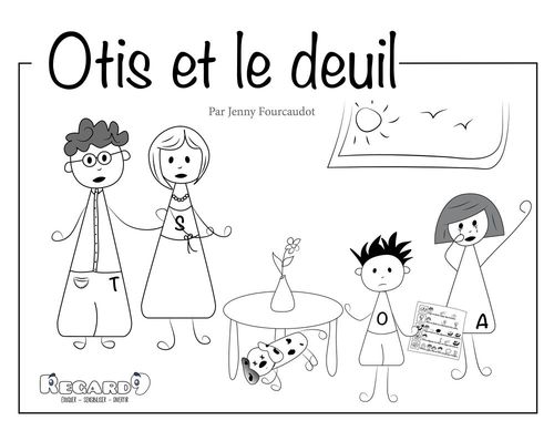 ebook cover of Otis et le deuil, by Jenny Fourcaudot