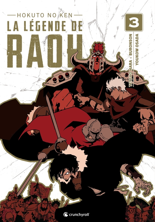 ebook cover of Hokuto No Ken (Spin Off) - Raoh T03, by Buronson, Tetsuo Hara, Yûkô Osada