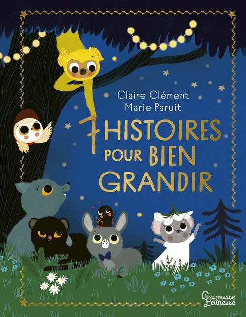 Couverture ebook de 7 histoires pour bien grandir, de Claire Clément, Marie Paruit