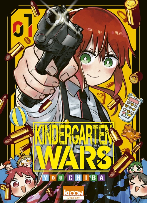ebook cover of Kindergarten Wars T01, by You Chiba