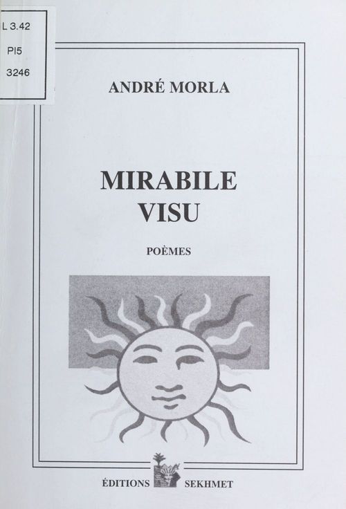 ebook cover of Mirabile visu, by Andre Morla