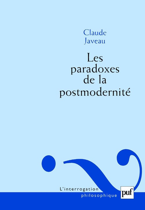 ebook cover of Les paradoxes de la postmodernité, by Claude Javeau