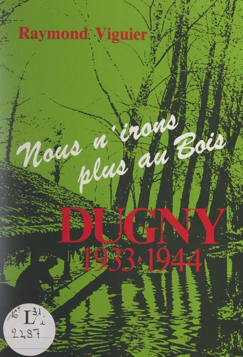 ebook cover of Dugny : 1933-1944, by Raymond Viguier