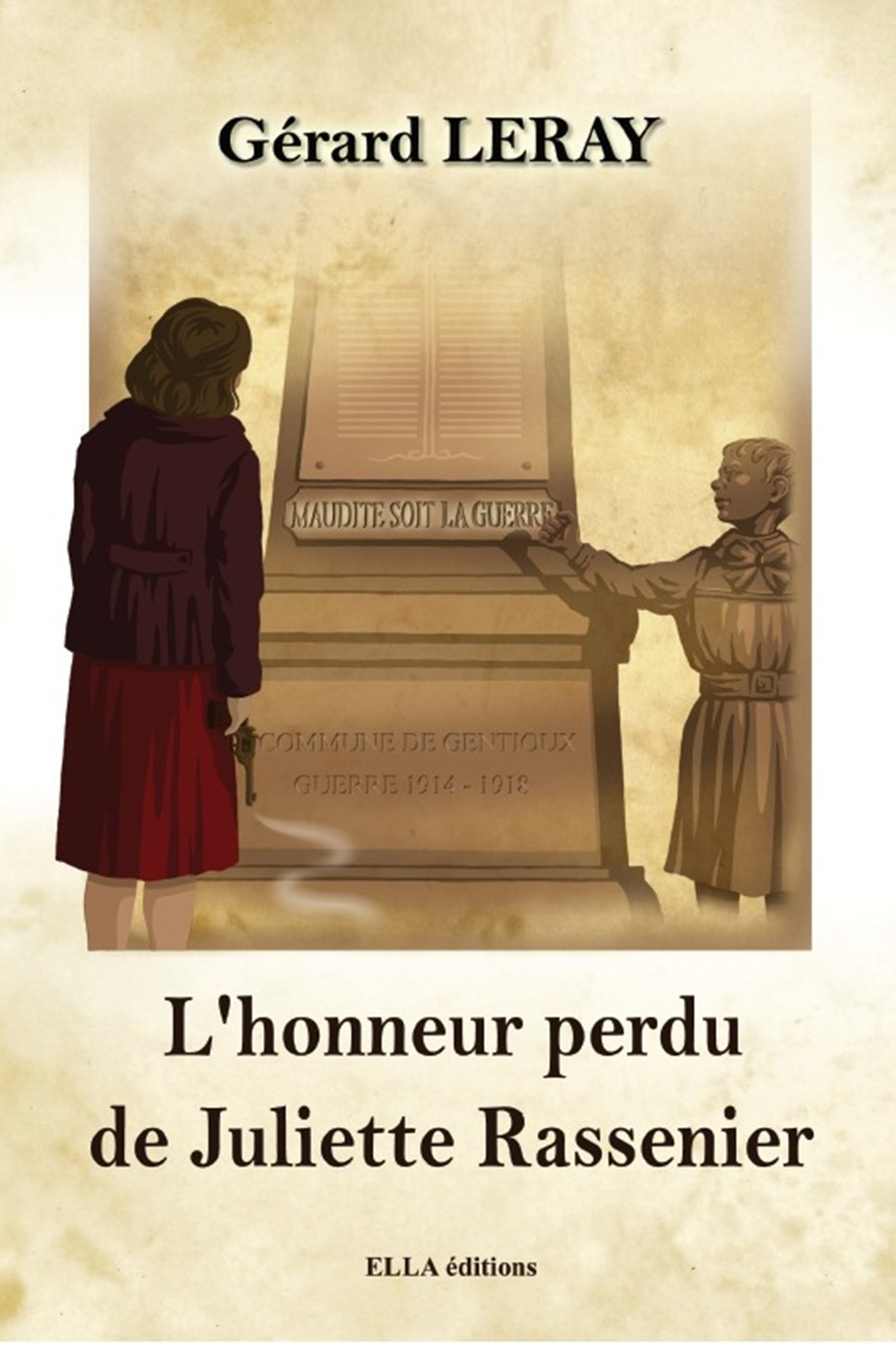 ebook cover of L'Honneur perdu de Juliette Rassenier, by Gérard Leray