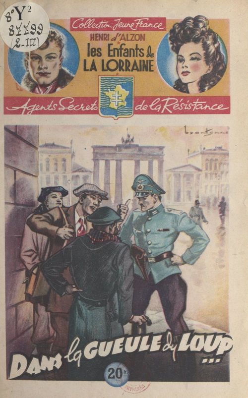 ebook cover of Dans la gueule du loup, by Henri D'Alzon