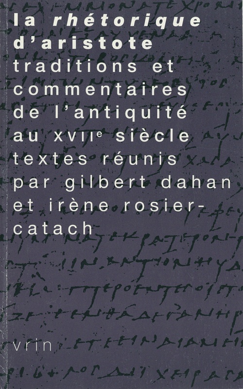 ebook cover of La Rhétorique d´Aristote, by