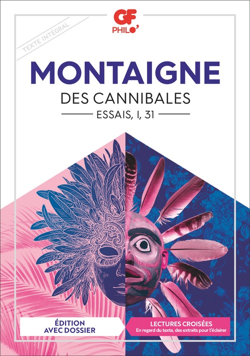 ebook cover of Des cannibales, by Montaigne