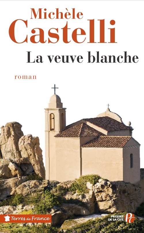 Couverture ebook de LA VEUVE BLANCHE, de Michèle Castelli