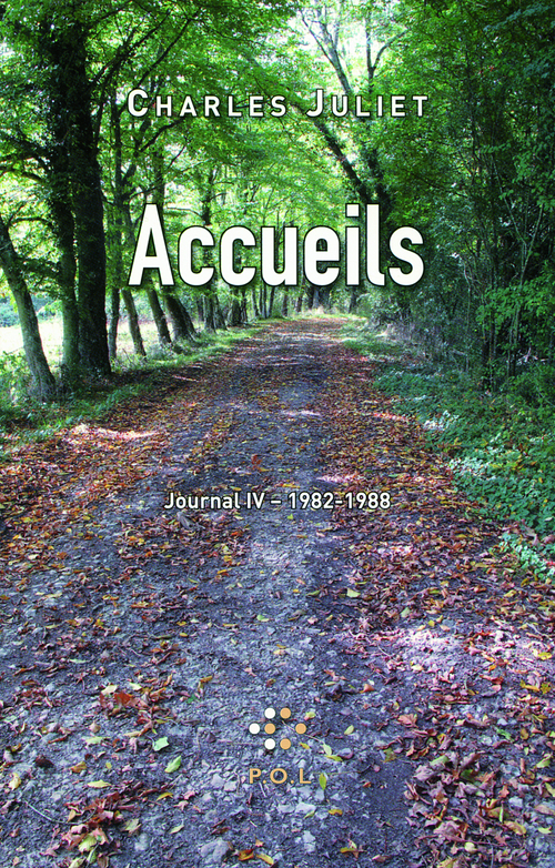 ebook cover of Accueils. Journal IV (1982-1988), by Charles Juliet