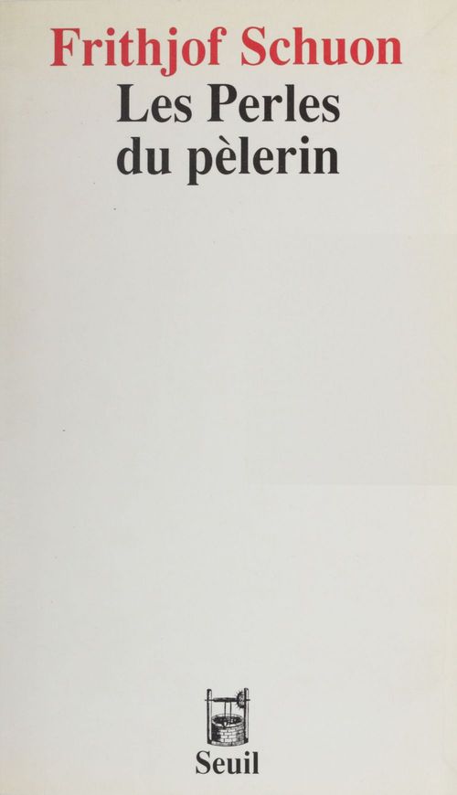 Couverture ebook de Les Perles du pèlerin, de Schuon Frithjof