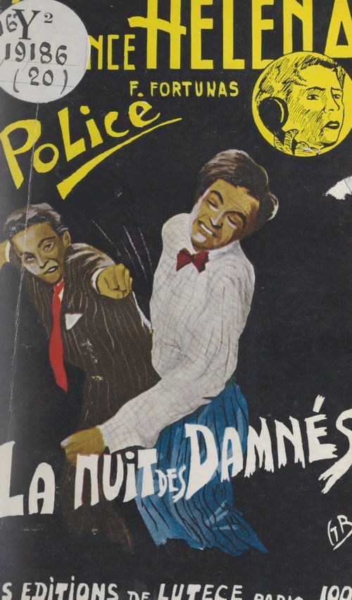 ebook cover of La nuit des damnés, by Francis Fortunas