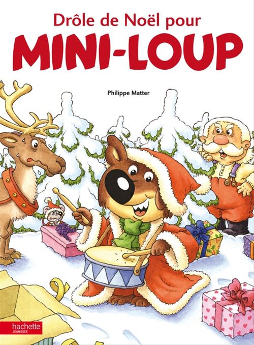 Couverture ebook de Drôle de Noel pour Mini-Loup, de Philippe Matter