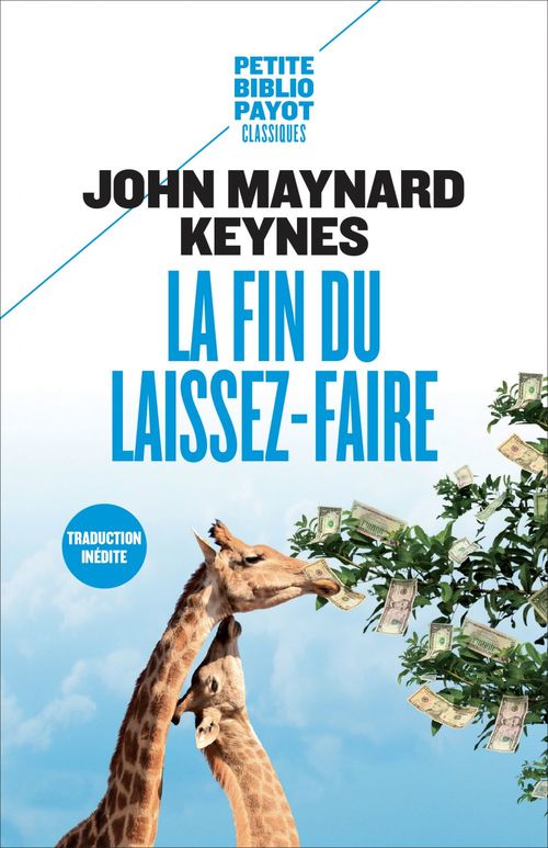 Couverture ebook de La Fin du laissez-faire, de John Maynard Keynes