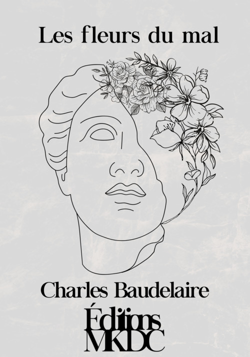 ebook cover of Les fleurs du mal, by Charles Baudelaire