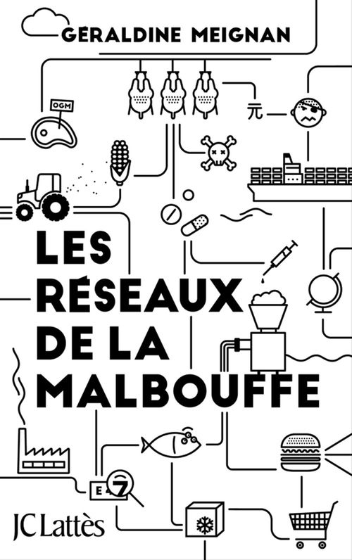 ebook cover of Les réseaux de la malbouffe, by Géraldine Meignan