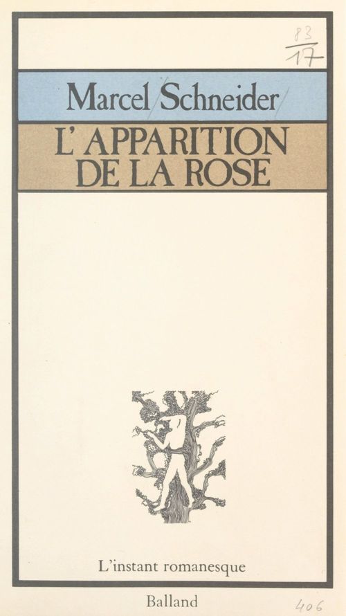 Couverture ebook de L'apparition de la rose, de Marcel Schneider