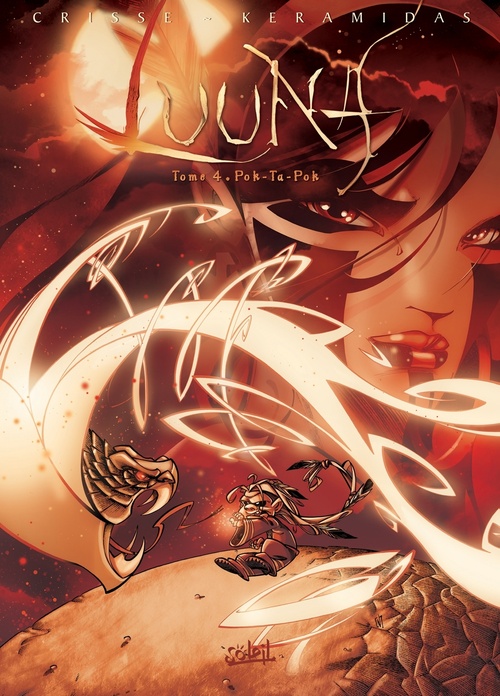 Couverture ebook de Luuna T04 - Pok-Ta-Pok, de Didier Crisse