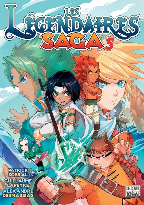 ebook cover of Les Légendaires - Saga T05, by Guillaume Lapeyre, Patrick Sobral, Jessica Jung