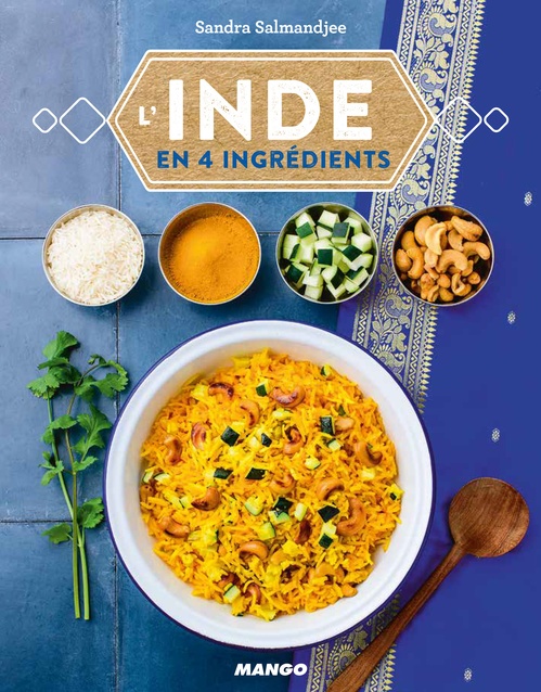 ebook cover of L'Inde en 4 ingrédients, by Sandra Salmandjee