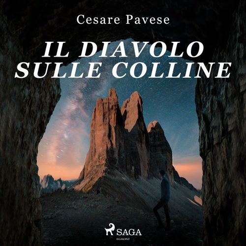 audiobook cover of Il diavolo sulle colline, by Cesare Pavese