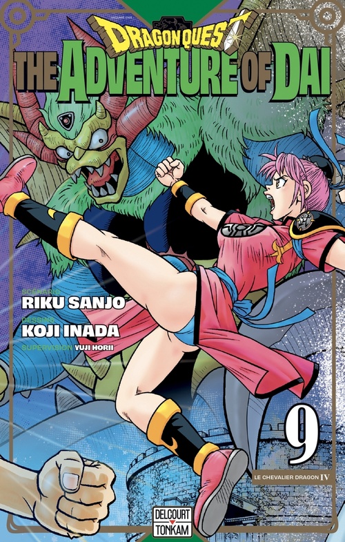 Couverture ebook de Dragon Quest - The Adventure of Daï T09, de Riku Sanjô, Kôji Inada