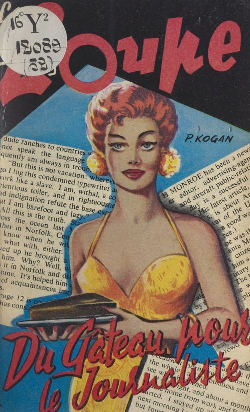 Couverture ebook de Du gâteau pour le journaliste, de Paul Kogan