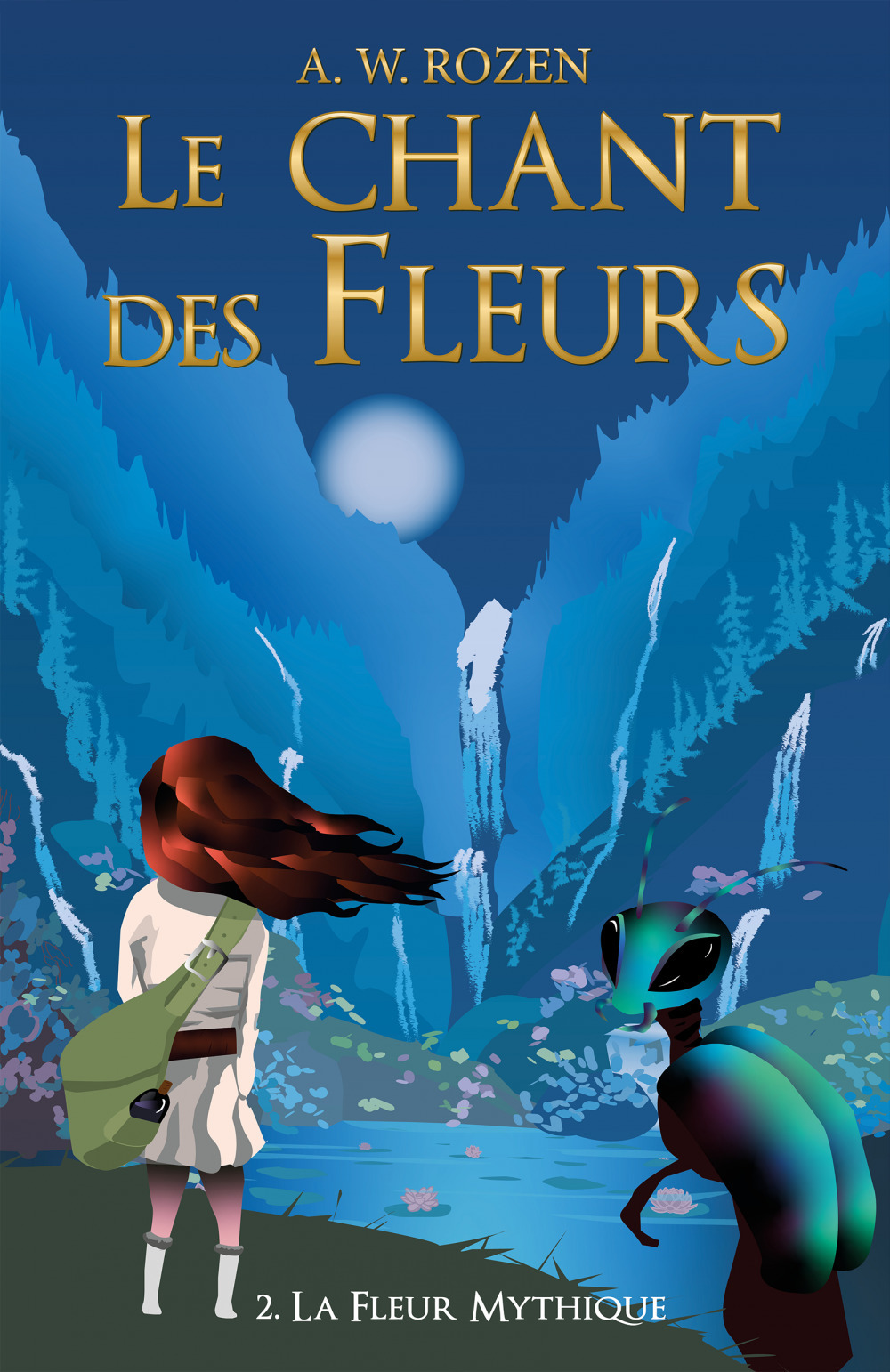 ebook cover of Le Chant des fleurs, by A. W. Rozen