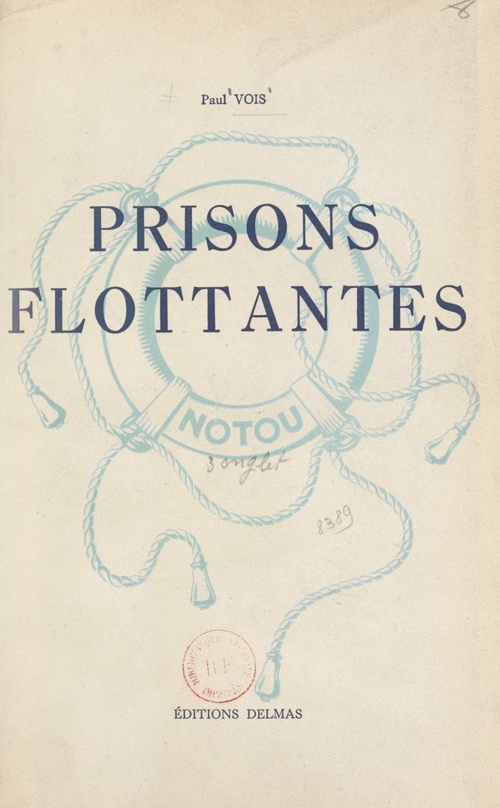 Couverture ebook de Prisons flottantes, de Paul Vois