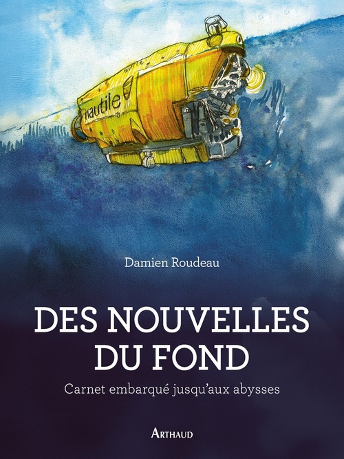 ebook cover of Des nouvelles du fond. Carnet embarqué jusqu'aux abysses, by Damien Roudeau