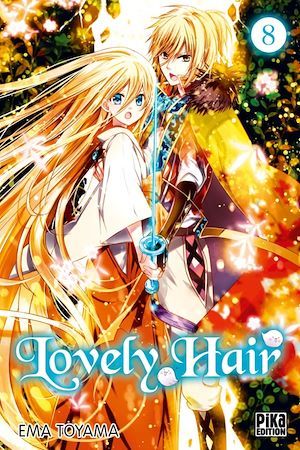 Couverture ebook de Lovely Hair T08, de Toyama Ema