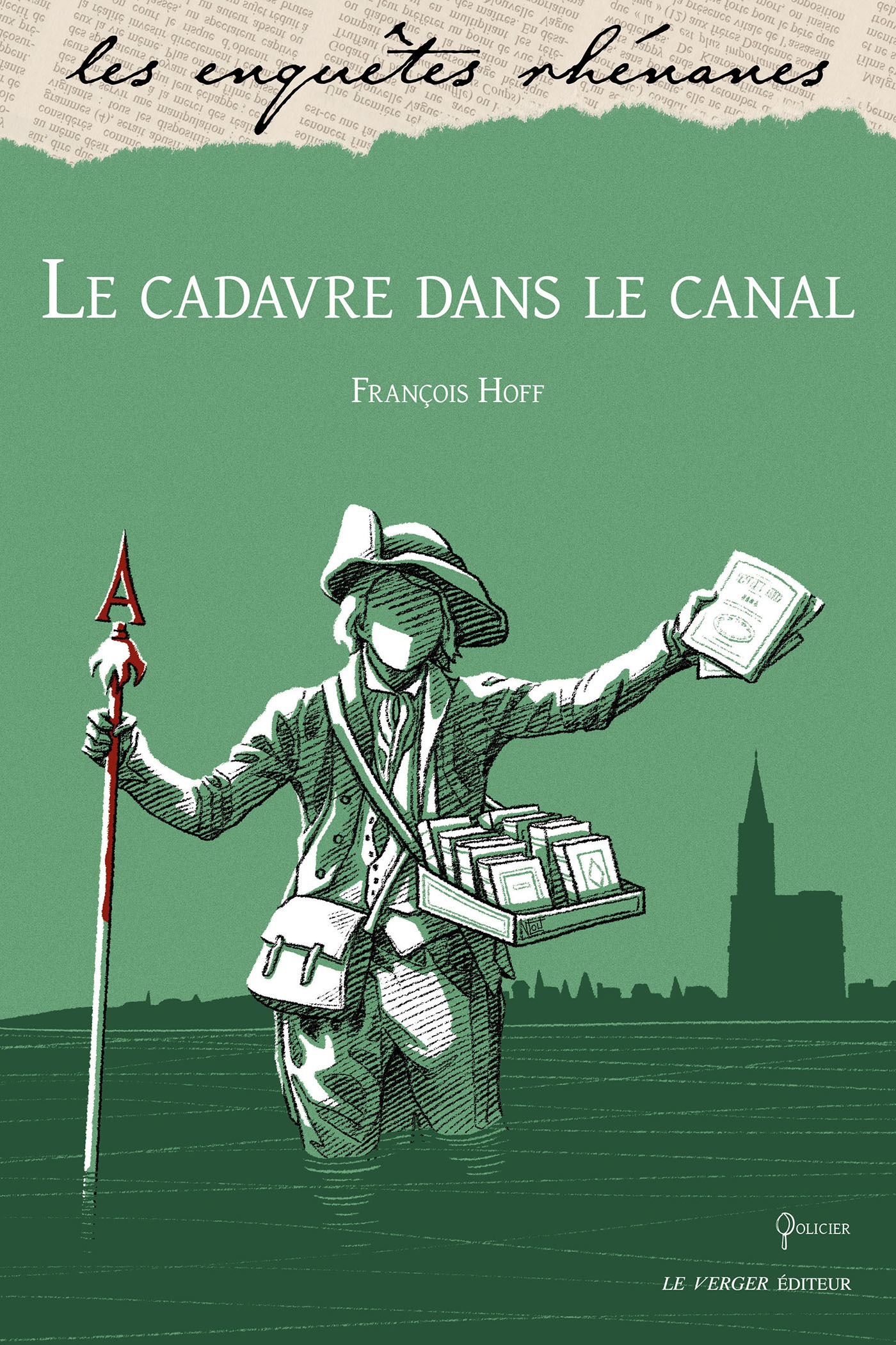 Couverture ebook de Le cadavre dans le canal, de François Hoff
