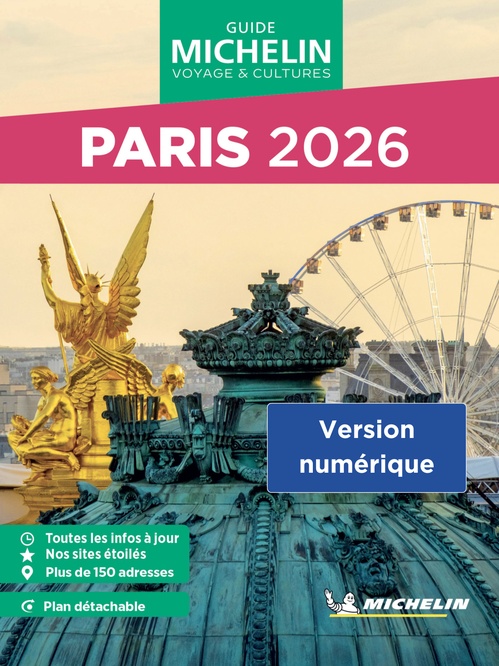 Couverture ebook de Guide Vert WE&GO Paris 2026, de Collectif