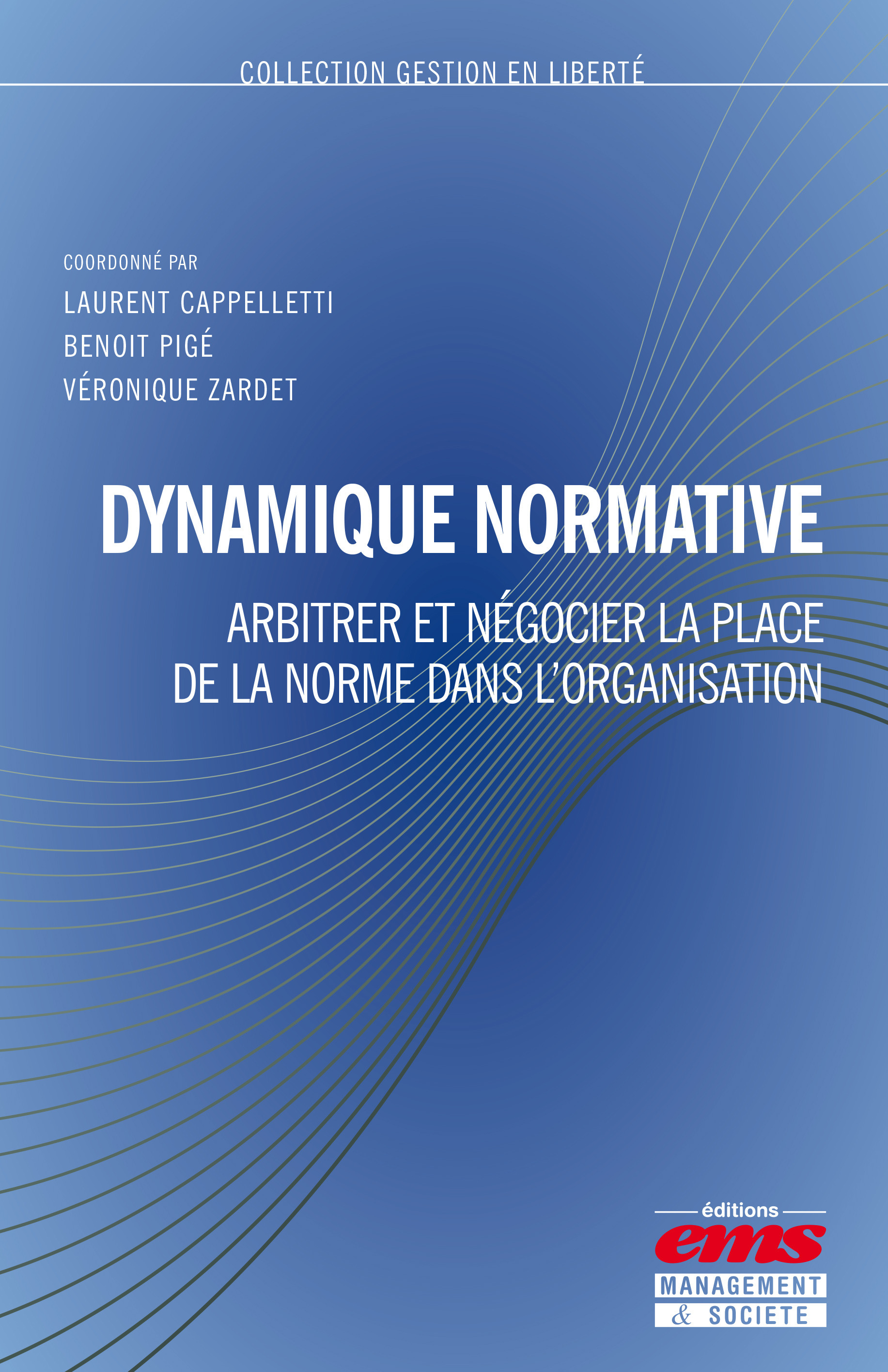 Couverture ebook de Dynamique normative, de Laurent Cappelletti, Benoît Pigé, Véronique Zardet