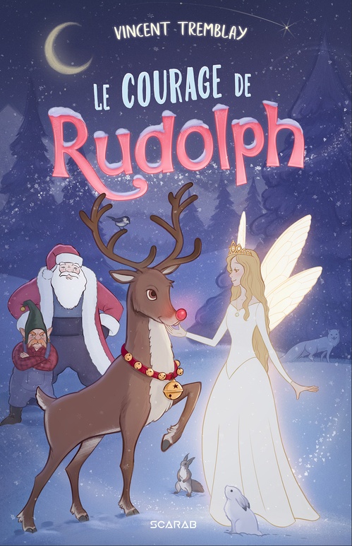Couverture ebook de Le courage de Rudolph, de Vincent Tremblay