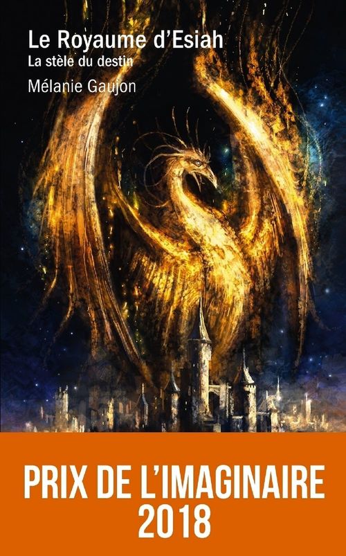 Couverture ebook de Le Royaume d'Esiah - tome 1 : La stèle du destin, de Melanie Gaujon