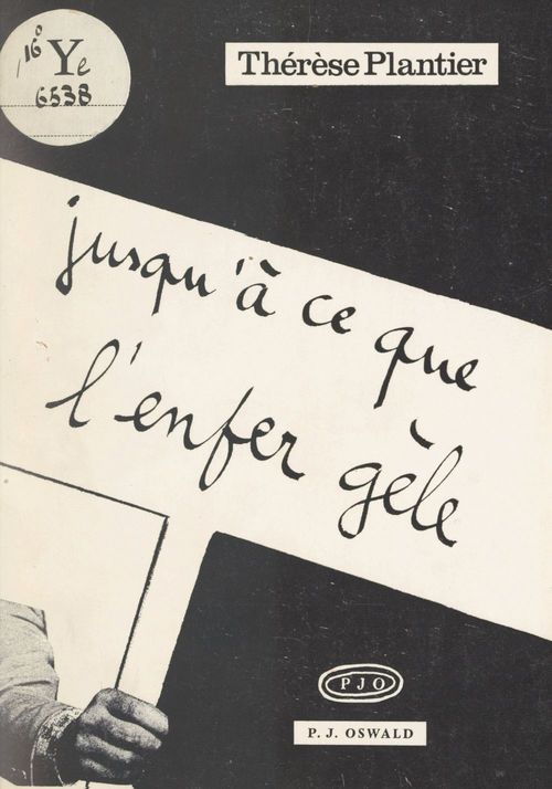 ebook cover of Jusqu'à ce que l'enfer gèle, by Therese Plantier