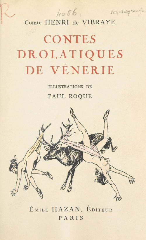 ebook cover of Contes drolatiques et singuliers de vénerie, by Henri De Vibraye