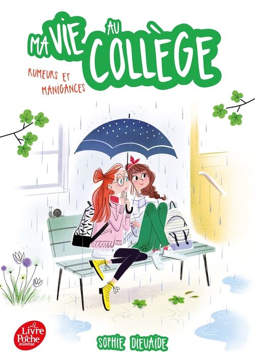 Couverture ebook de Ma vie au collège - Rumeurs et manigances, de Sophie Dieuaide