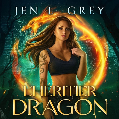 audiobook cover of L'Héritier Dragon -  Livre audio de fantasy, by Jen L. Grey