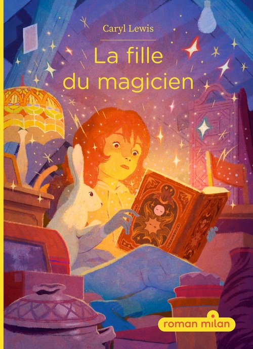 Couverture ebook de La fille du magicien, de Caryl Lewis