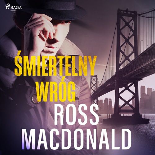 audiobook cover of ´Smiertelny wróg, by Ross Macdonald