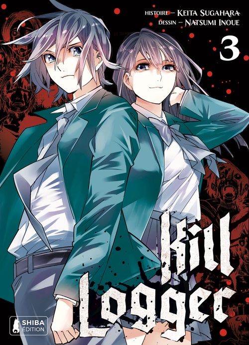 Couverture ebook de Kill Logger T03, de Natsumi Inoue, Keita Sugahara