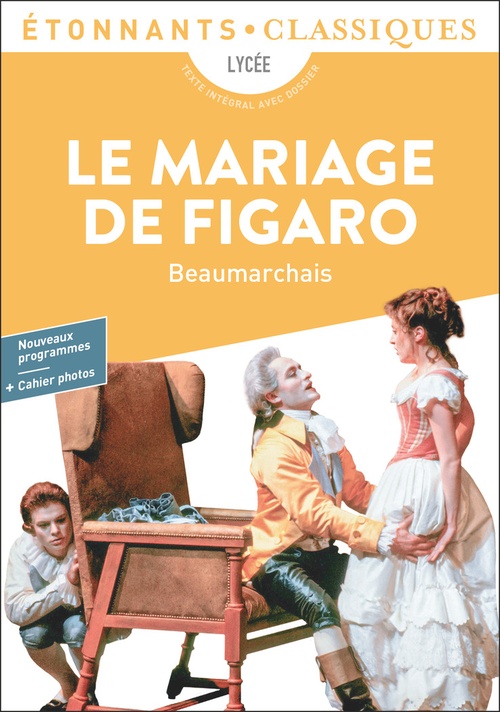 Couverture ebook de Le Mariage de Figaro, de Beaumarchais