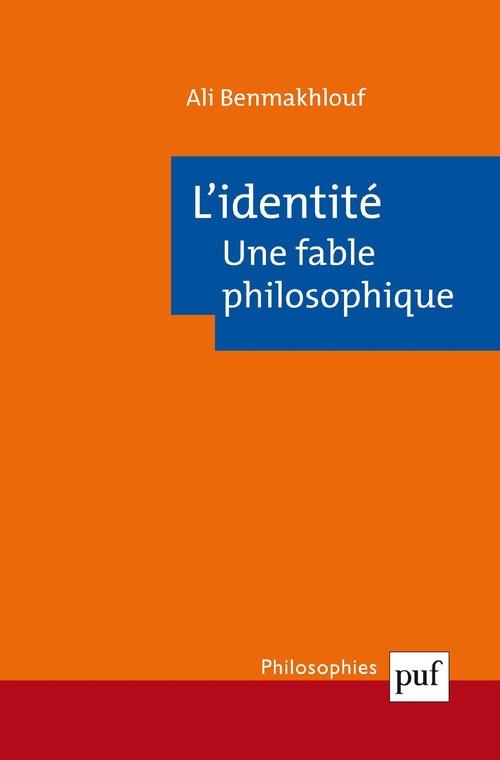 ebook cover of L'identité, une fable philosophique, by Ali Benmakhlouf