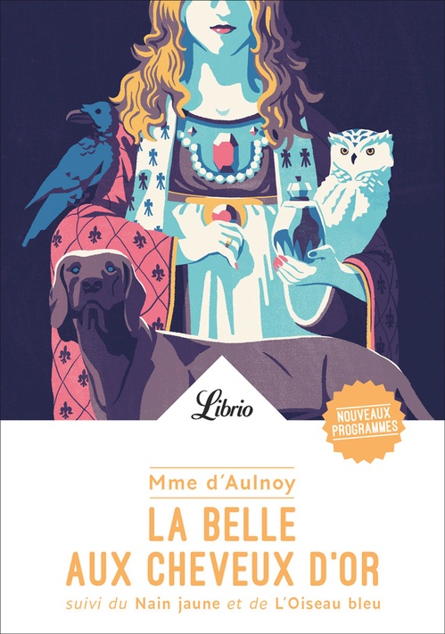 Couverture ebook de La Belle aux cheveux d'or, de Madame d'Aulnoy