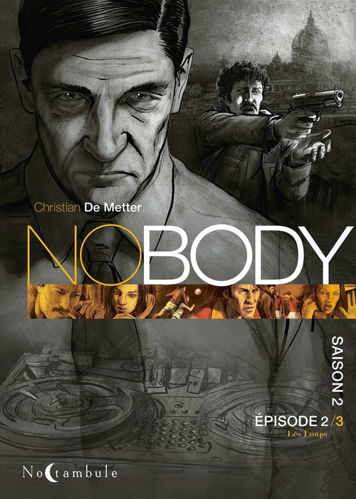 ebook cover of NOBODY Saison 2 Episode 2 - Les Loups, by Christian de Metter