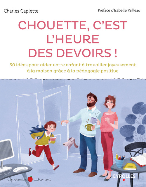 Couverture ebook de Chouette c'est l'heure des devoirs !, de Charles Caplette